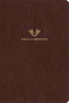 Cover image for Rvr 1960 Biblia del Ministro, Edición Ampliada, Caoba Piel Fabricada, isbn: 9781430082002