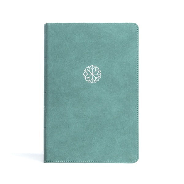 Cover image for CSB Personal Size Giant Print Bible, Earthen Teal Leathertouch, isbn: 9781430082507