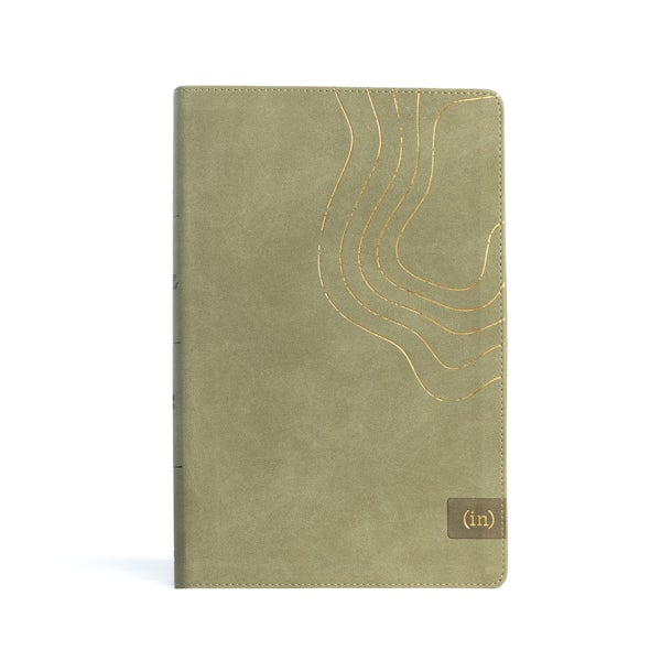 Cover image for CSB (In)Courage Devotional Bible, Sage Leathertouch, Indexed, isbn: 9781430082545