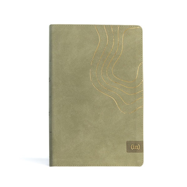Cover image for CSB (In)Courage Devotional Bible, Sage Leathertouch, Indexed, isbn: 9781430082545