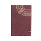 Cover image for CSB (In)Courage Devotional Bible, Bordeaux Leathertouch, isbn: 9781430082552