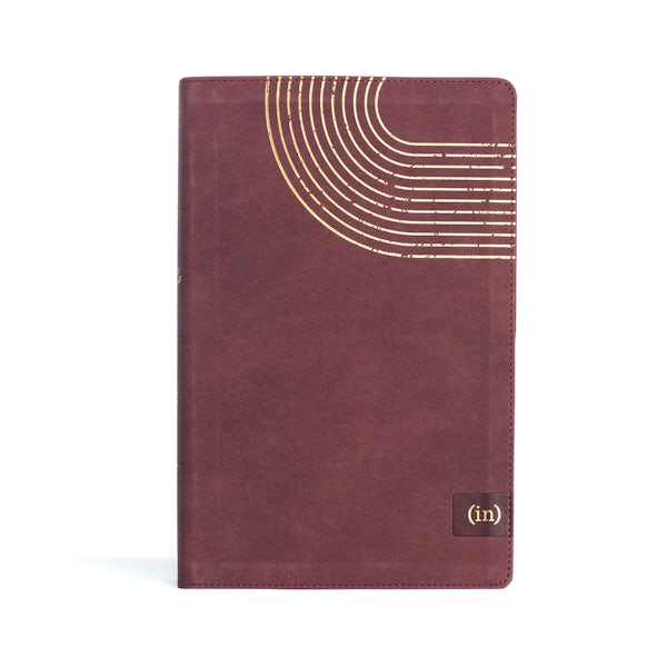Cover image for CSB (In)Courage Devotional Bible, Bordeaux Leathertouch, Indexed, isbn: 9781430082569