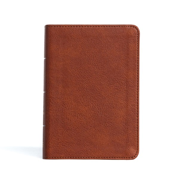 Cover image for KJV Large Print Compact Reference Bible, Burnt Sienna Leathertouch, isbn: 9781430082675