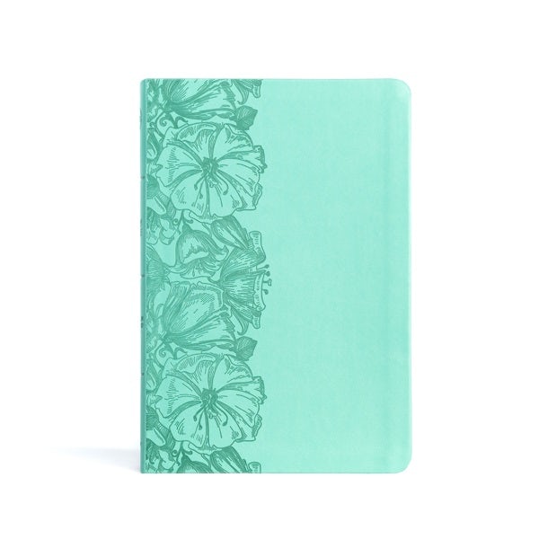 Cover image for CSB Large Print Thinline Bible, Value Edition, Light Teal Leathertouch, isbn: 9781430082729