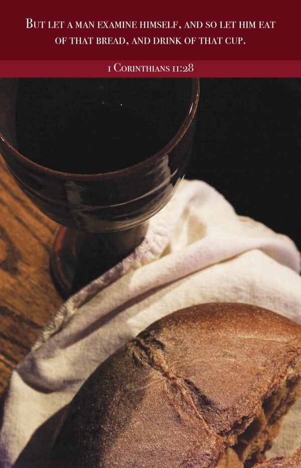 Cover image for Communion Bulletin: Examine (Package of 100), isbn: 9781430084235