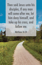 Cover image for General Worship Bulletin: Follow Me (Package of 100), isbn: 9781430084662