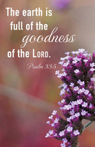 Cover image for General Worship Bulletin: Earth Is Full (Package of 100), isbn: 9781430084709