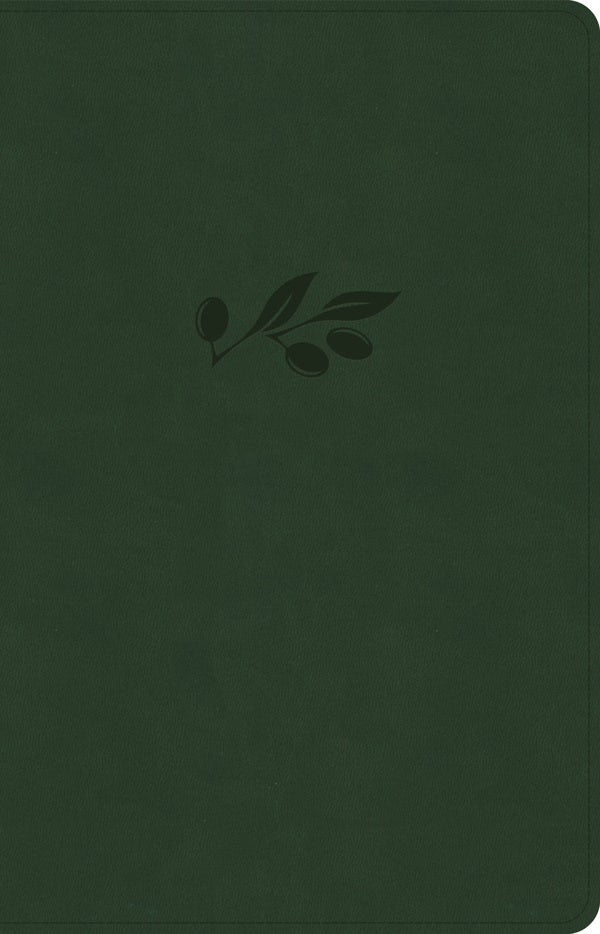 Cover image for NASB Large Print Thinline Bible, Olive Leathertouch, isbn: 9781430086048