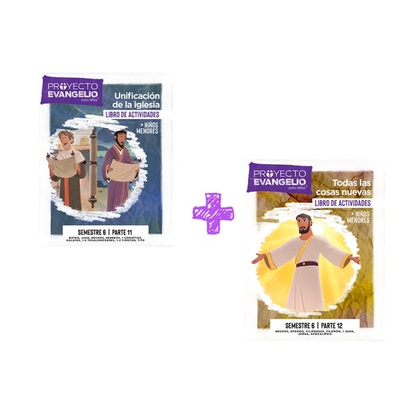Cover image for El Proyecto Evangelio Para Niños, Semestre 6: Libro de Actividades Para Niños Menores, isbn: 9781430086307