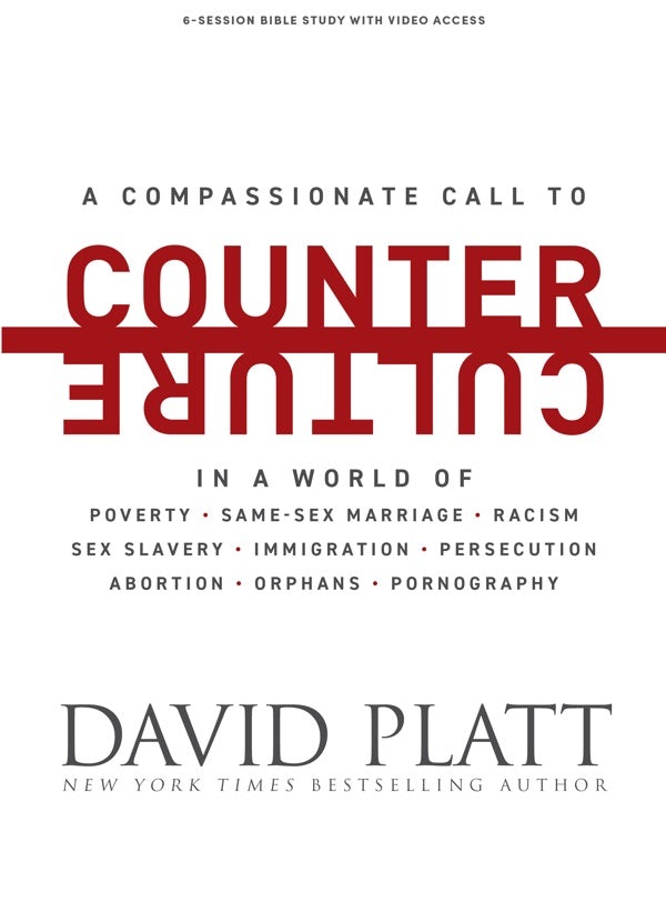 Cover image for Counter Culture - Bible Study Book with Video Access, isbn: 9781430086659