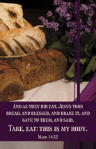 Cover image for Communion Bulletin: As They Did Eat (Package of 100), isbn: 9781430092230