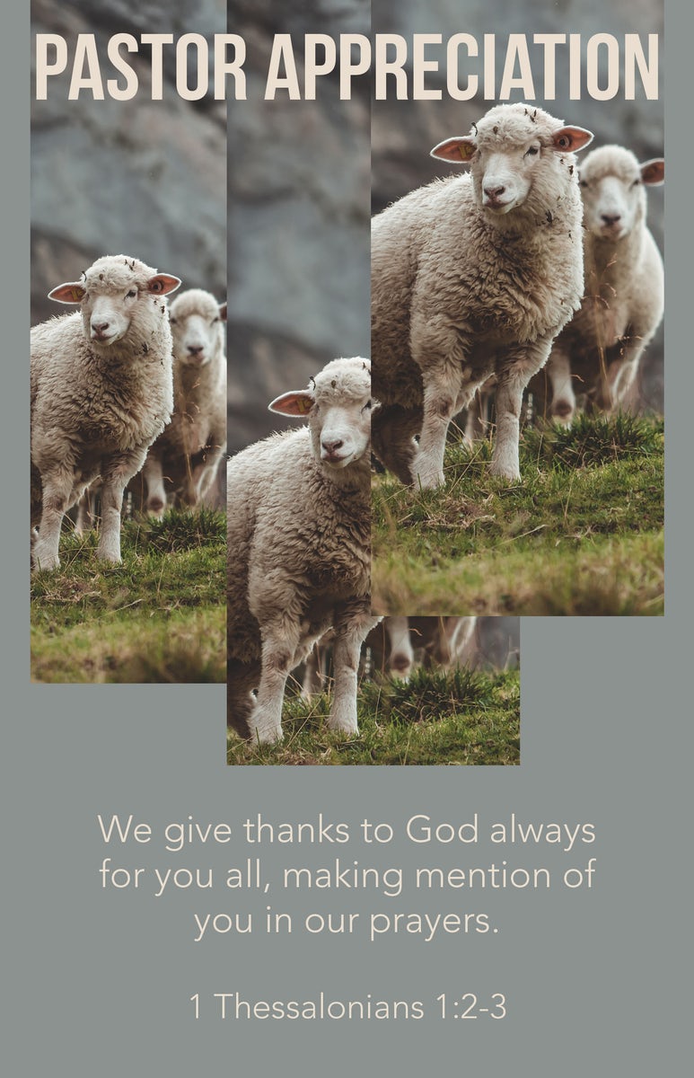 Cover image for Pastor Appreciation Bulletin: Remembering (Package of 100), isbn: 9781430092278