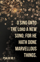Cover image for New Year Bulletin: O Sing (Package of 100), isbn: 9781430092391