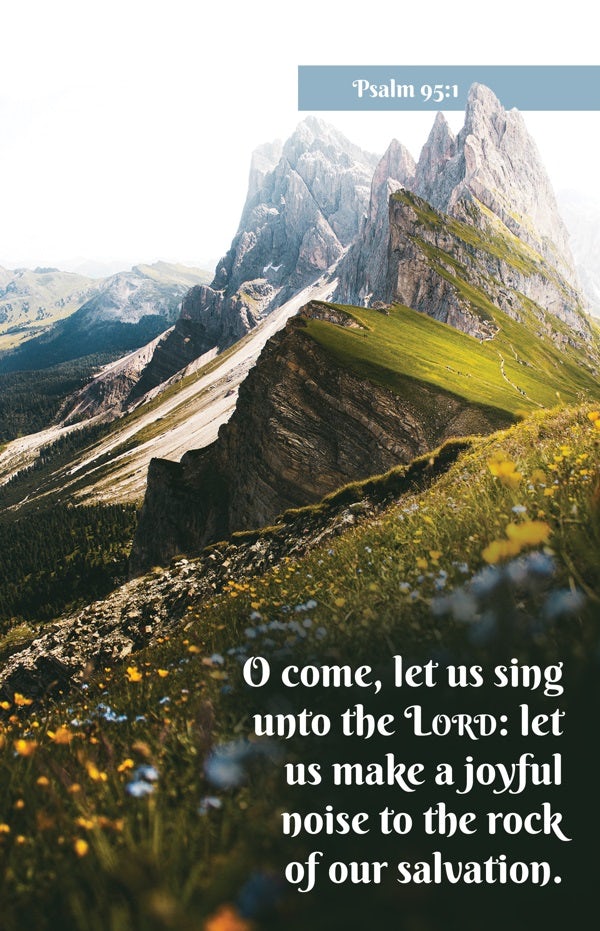 Cover image for General Worship Bulletin: Let Us Sing (Package of 100), isbn: 9781430092445