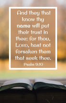 Cover image for General Worship Bulletin: Know Thy Name (Package of 100), isbn: 9781430092575