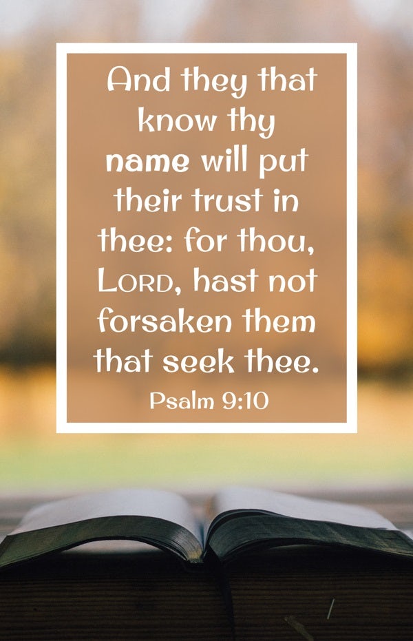 Cover image for General Worship Bulletin: Know Thy Name (Package of 100), isbn: 9781430092575