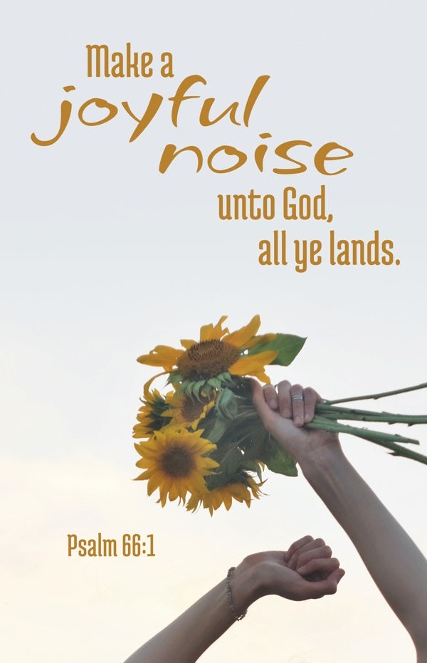 Cover image for General Worship Bulletin: Sing Forth (Package of 100), isbn: 9781430093022