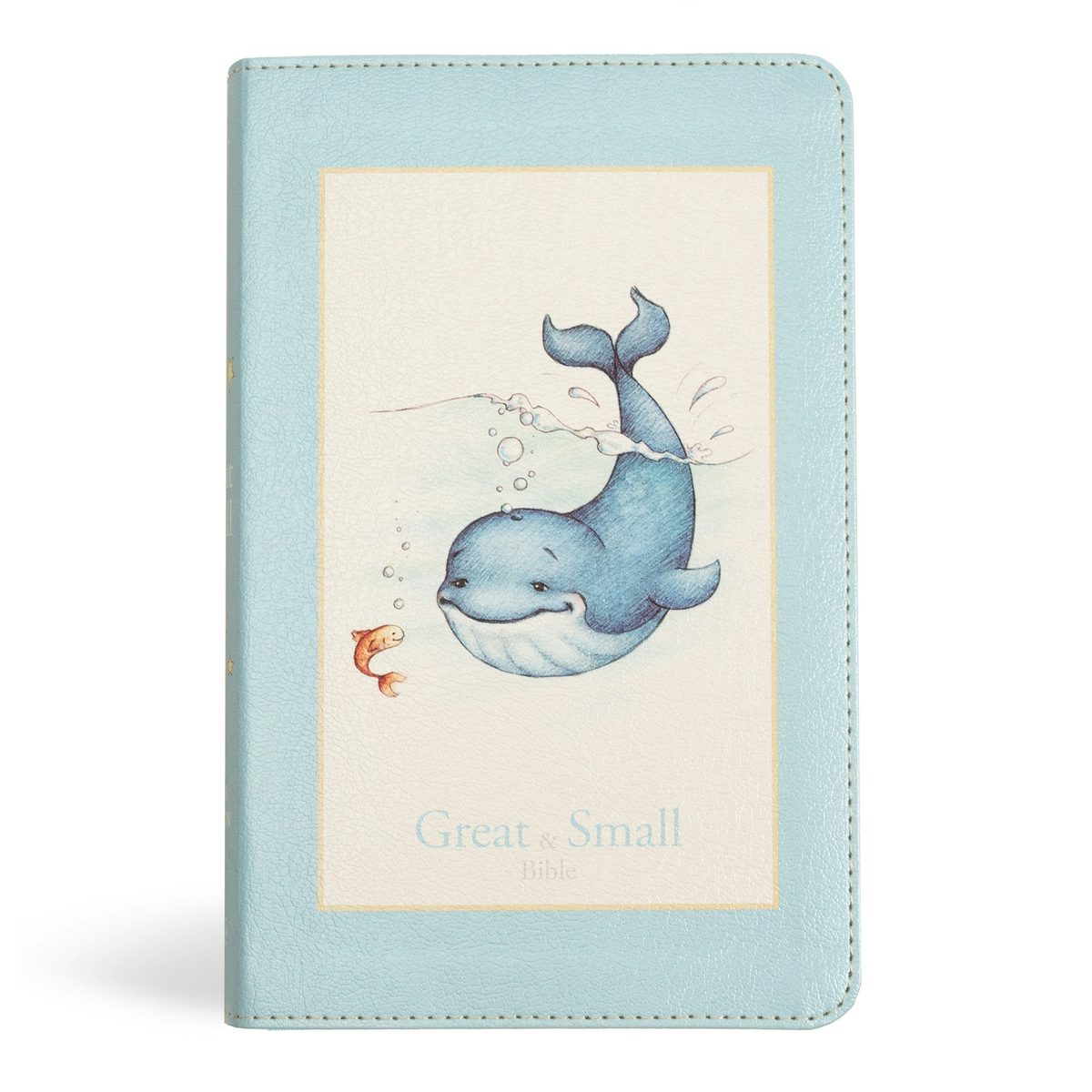 Cover image for KJV Great and Small Bible, Baby Blue Leathertouch, isbn: 9781430094715