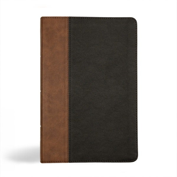 Cover image for KJV Personal Size Giant Print Bible, Black/Brown Leathertouch, Indexed, isbn: 9781430094777