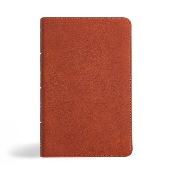 Cover image for NASB Personal Size Bible, Burnt Sienna Leathertouch, isbn: 9781430094807