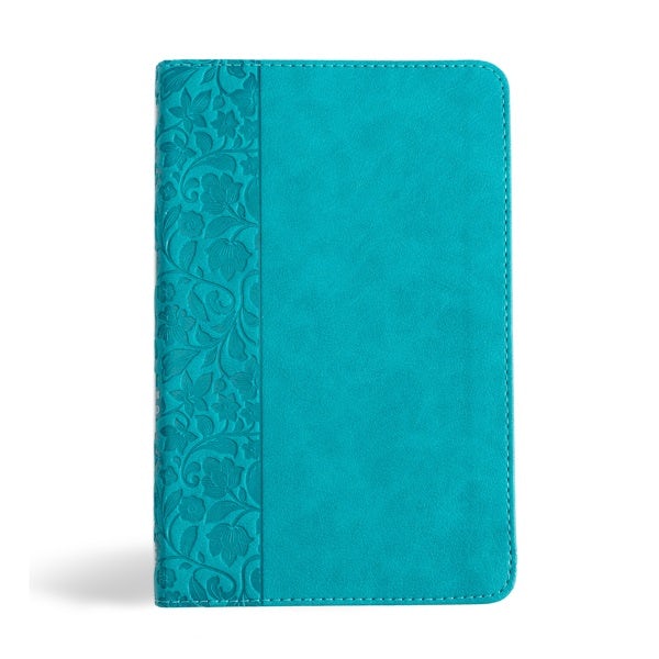 Cover image for NASB Personal Size Bible, Teal Leathertouch, isbn: 9781430094821