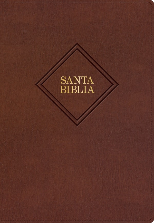 Cover image for Rvr 1960 Biblia Letra Supergigante, Marrón Piel Fabricada Con Índice (Edición 2023), isbn: 9781430095330