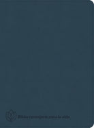 Cover image for Rvr 1960 Biblia de Estudio Consejería Para La Vida, Azul Pizarra, Símil Piel, isbn: 9781430095606