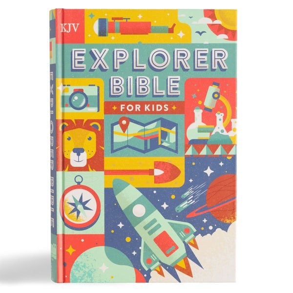 Cover image for KJV Explorer Bible for Kids, Hardcover, isbn: 9781430095798