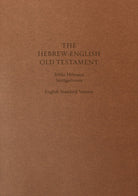 Cover image for Hebrew-English Old Testament-PR-FL/ESV, isbn: 9781433530302