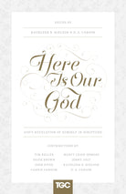Cover image for Here Is Our God, isbn: 9781433539671