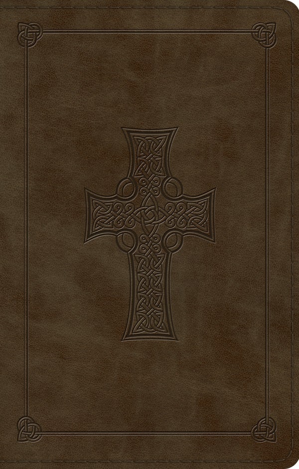 Cover image for Large Print Value Thinline Bible-ESV-Cross Design, isbn: 9781433550270