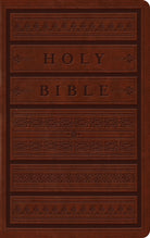 Cover image for ESV Large Print Personal Size Bible (Trutone, Brown, Engraved Mantel Design), isbn: 9781433555909