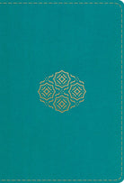 Cover image for ESV Large Print Compact Bible (Trutone, Teal, Bouquet Design), isbn: 9781433556036