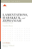 Cover image for Lamentations, Habakkuk, and Zephaniah, isbn: 9781433557415