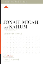 Cover image for Jonah, Micah, and Nahum, isbn: 9781433558108
