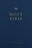Cover image for ESV Pew and Worship Bible, Large Print (Blue), isbn: 9781433563508
