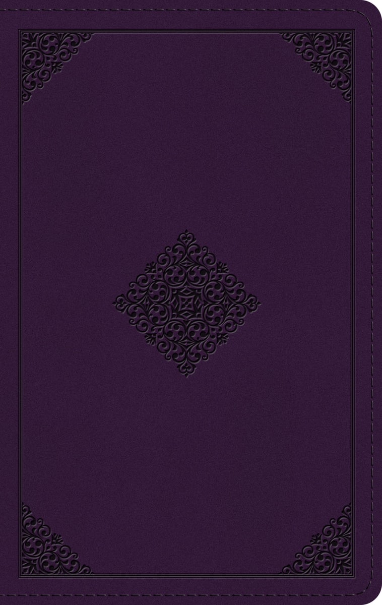 Cover image for ESV Large Print Personal Size Bible, Red Letter (Trutone, Lavender, Ornament Design), isbn: 9781433581663
