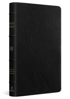 Cover image for ESV Heirloom Bible, Thinline Edition (Goatskin, Black), isbn: 9781433582516