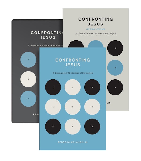 Cover image for Confronting Jesus (Book, Study Guide, and DVD), isbn: 9781433585425