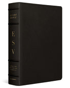 Cover image for ESV Study Bible, Large Print (Buffalo Leather, Deep Brown), isbn: 9781433587078