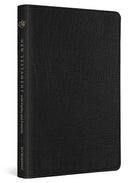 Cover image for ESV New Testament with Psalms and Proverbs (Genuine Leather, Black), isbn: 9781433588457
