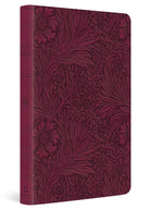Cover image for ESV Value Thinline Bible (Trutone, Raspberry, Floral Design), isbn: 9781433589621