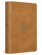 Cover image for ESV Large Print Bible (Trutone, Nubuck Caramel, Fleur-De-Lis Design), isbn: 9781433591907