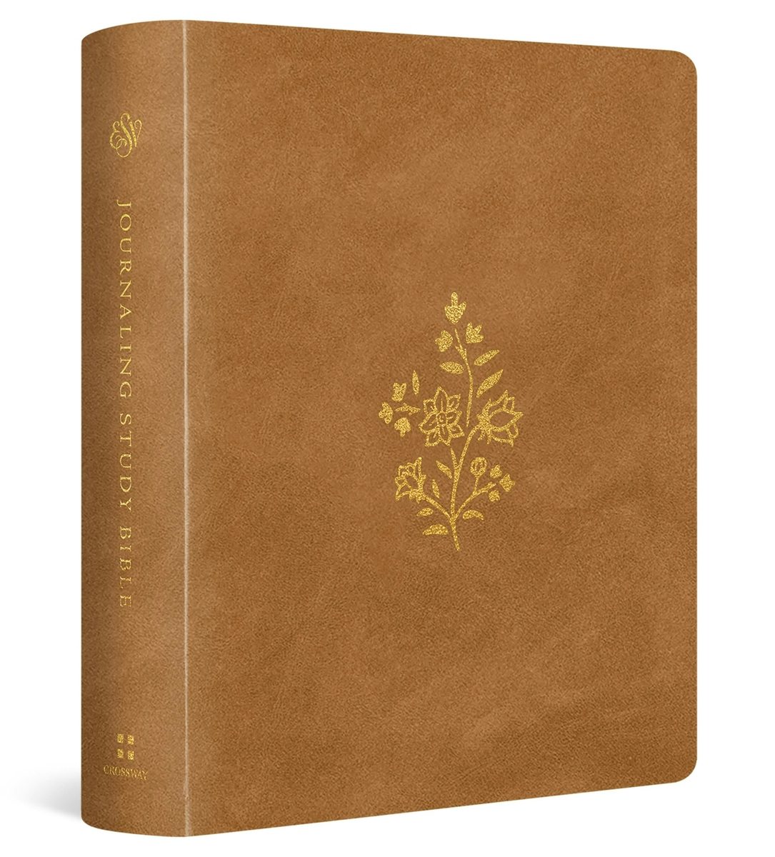 Cover image for ESV Journaling Study Bible (Trutone Over Board, Nubuck Caramel), isbn: 9781433592515