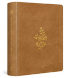 Cover image for ESV Journaling Study Bible (Trutone Over Board, Nubuck Caramel), isbn: 9781433592515
