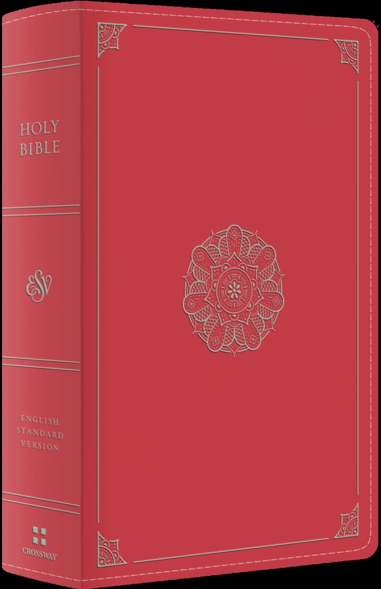 Cover image for ESV Large Print Personal Size Bible, Red Letter (Trutone, Deep Teal, Emblem Design), isbn: 9781433593093
