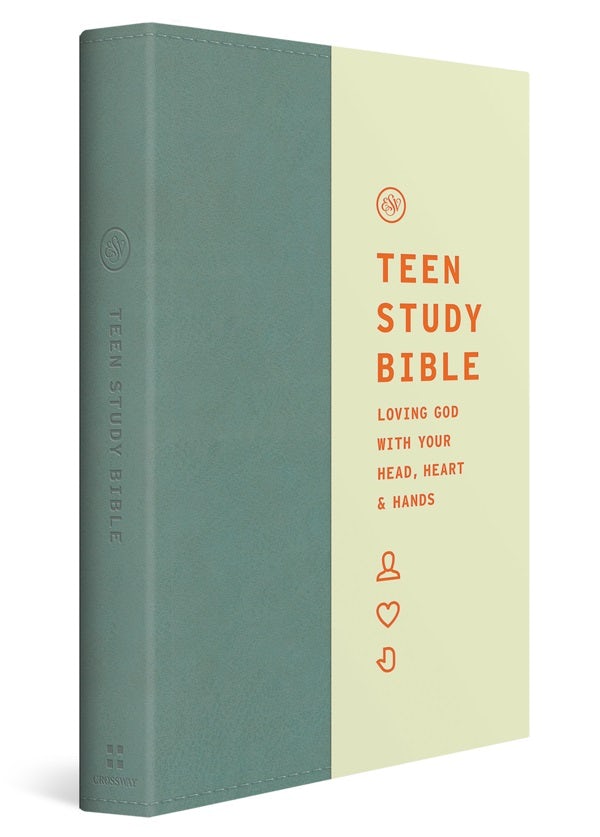Cover image for ESV Teen Study Bible (Trutone, Seaside Blue), isbn: 9781433593109