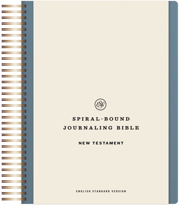 Cover image for ESV Spiral-Bound Journaling Bible, New Testament (Hardcover), isbn: 9781433593185