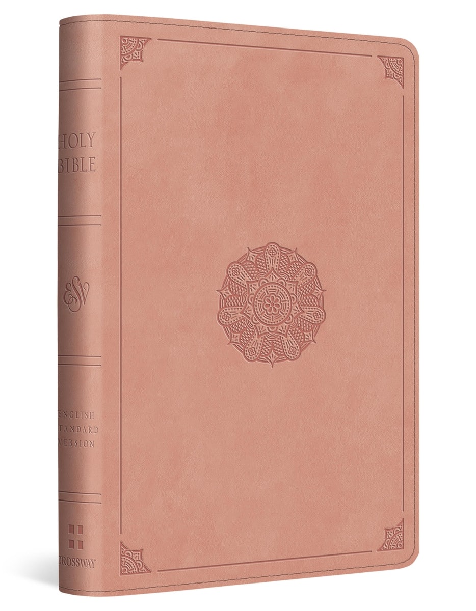 Cover image for ESV Compact Bible (Trutone, Blush Rose, Emblem Design), isbn: 9781433595608