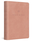 Cover image for ESV Large Print Compact Bible, Red Letter (Trutone, Blush Rose), isbn: 9781433595646